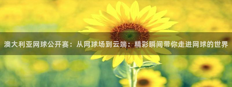 说球帝nba直播吧：澳大利亚网球公开赛：从网球场到云端：精彩瞬间带你走进网球的世界